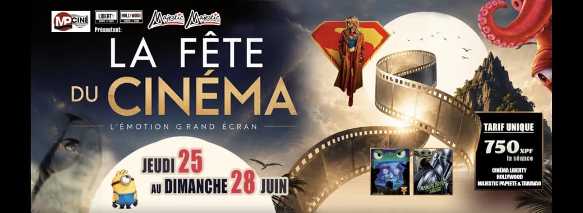 Fête du cinéma - Place à 750F