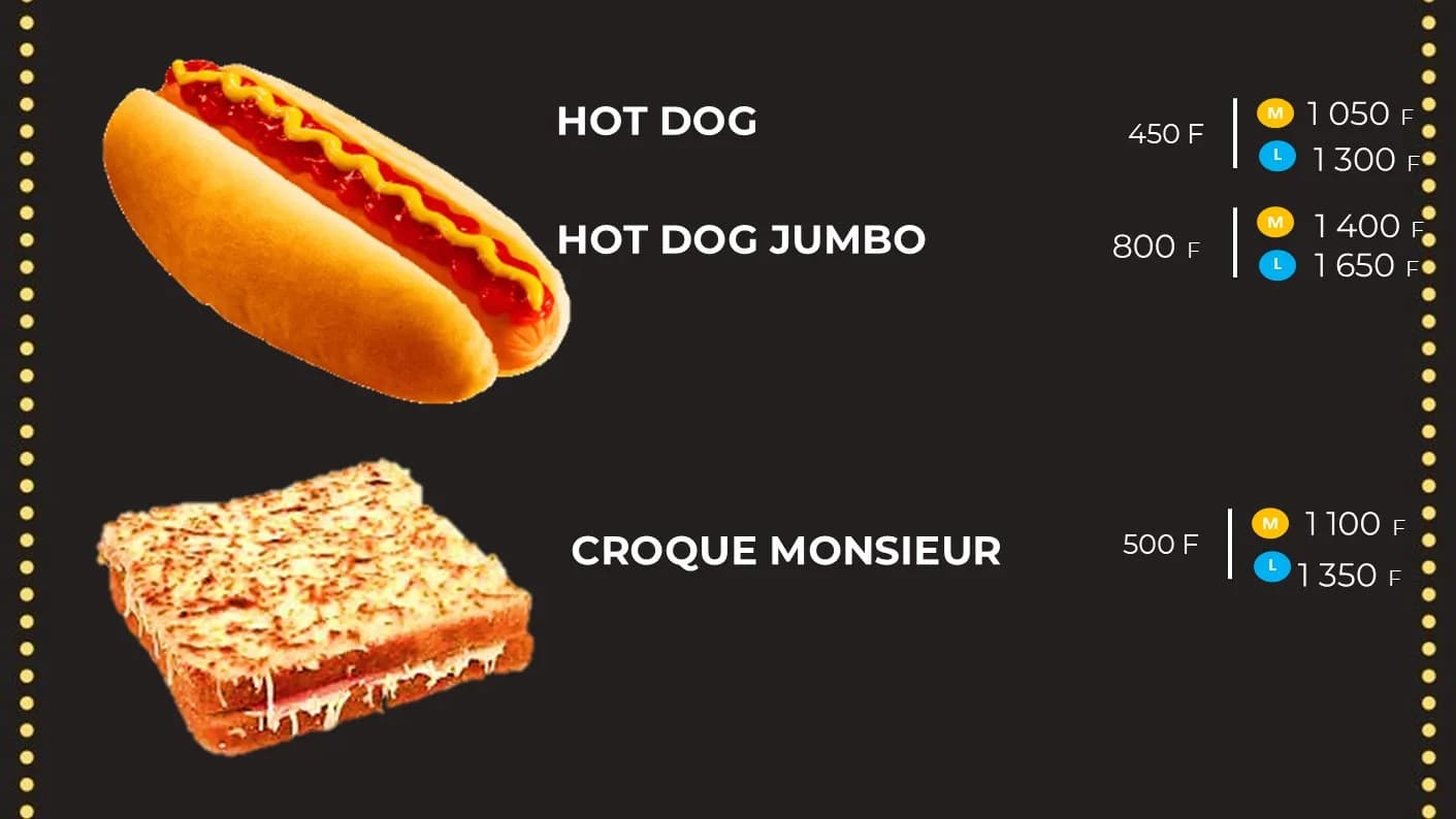 Menu Snacking