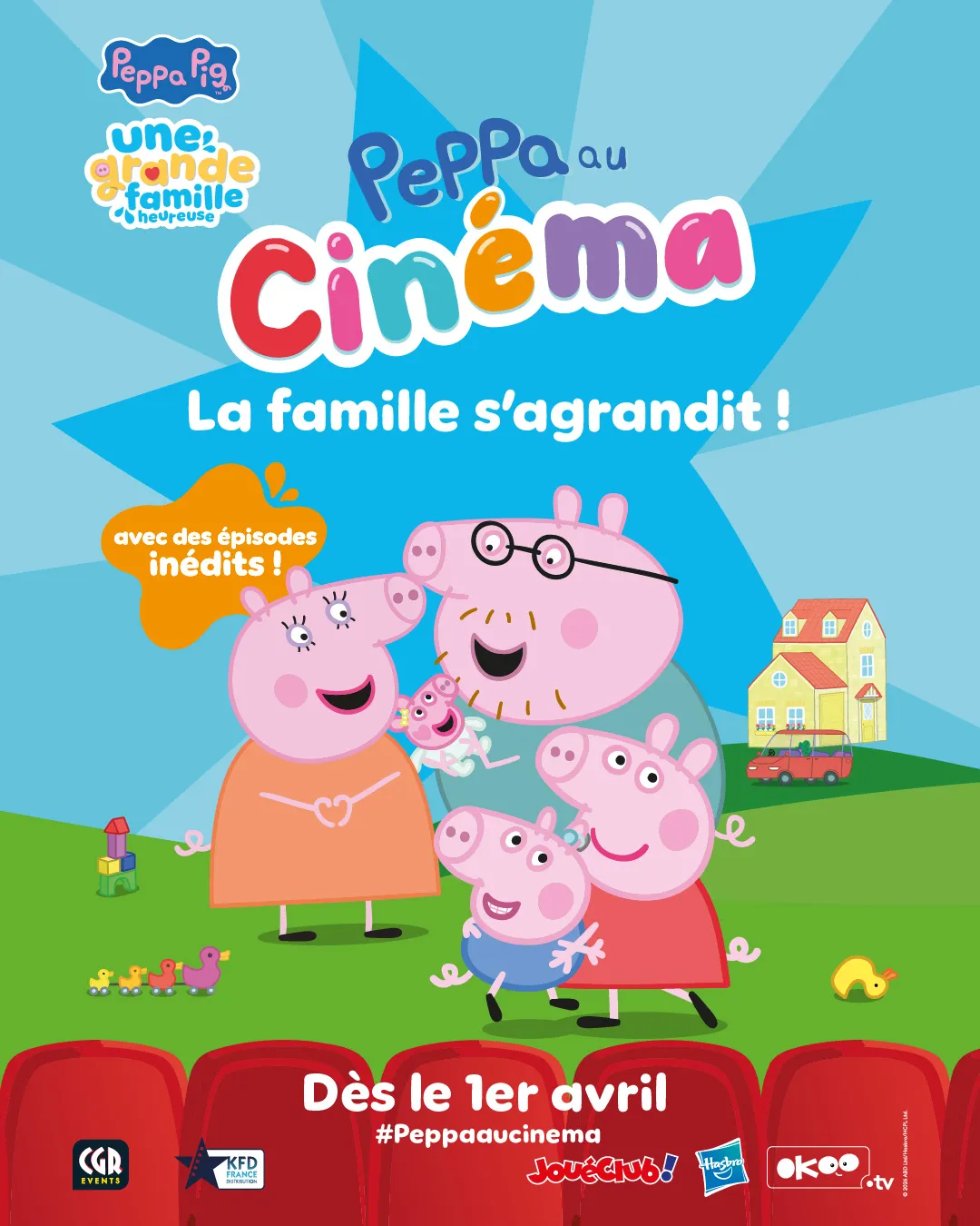 Peppa au cinéma : La famille s'agrandit !
